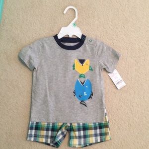NWT Carter’s Boy’s 2 piece outfit- 18 months